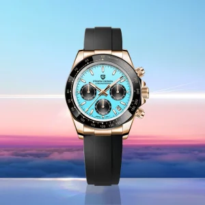 2025 New PAGANI DESIGN Men's Watches Gold Luxury Quartz Speed Chronograph Watch For Men AR Sapphire Waterproof Sports Luminous