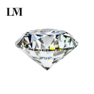 Moissanite Stone Wholesale D Color Vvs1 Round Cut 0.1CT-20CT for Jewelry Diy Making with Report