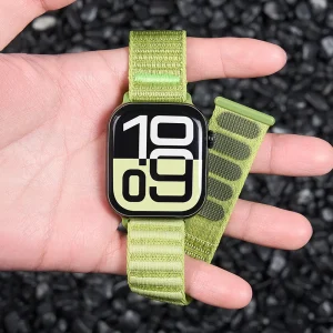 Nylon Loop straps for iwatch 11 10 9 8 7 6 5 Se 3 44mm 40mm 41mm 45mm 42mm 46mm bracelet correa Apple Watch Bands Ultra 3 2 49mm